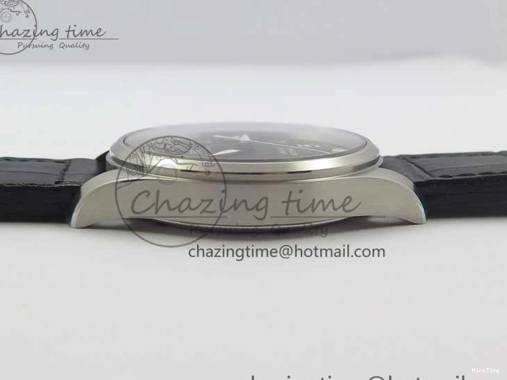 MIROTIME 0504 Affordable Mark XVII IW326501 FKF 1:1 Best Edition Black Dial on Black Leather Strap 7131